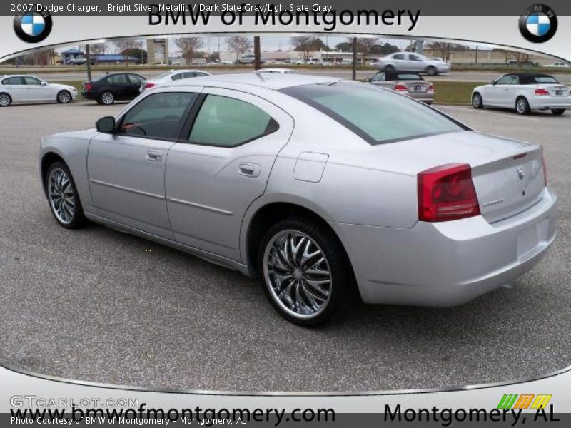 Bright Silver Metallic / Dark Slate Gray/Light Slate Gray 2007 Dodge Charger