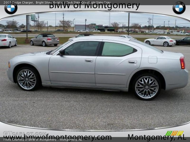 Bright Silver Metallic / Dark Slate Gray/Light Slate Gray 2007 Dodge Charger