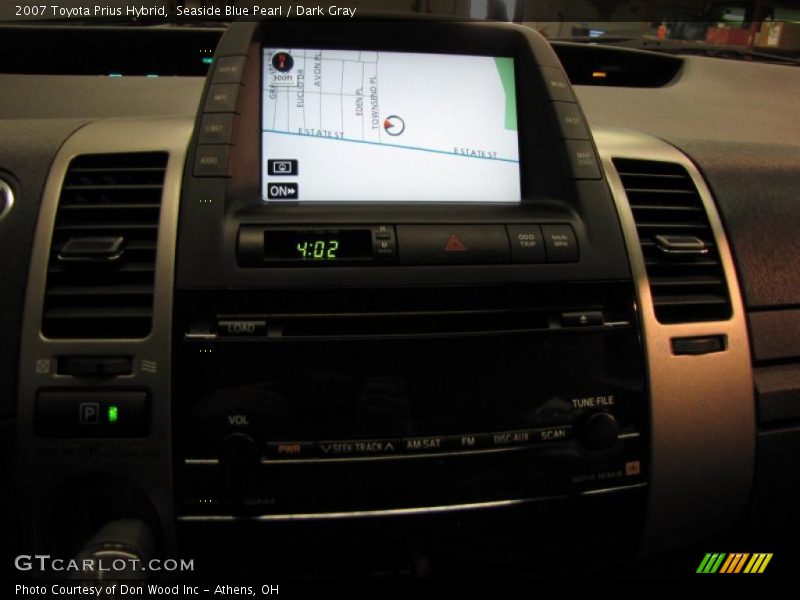 Seaside Blue Pearl / Dark Gray 2007 Toyota Prius Hybrid