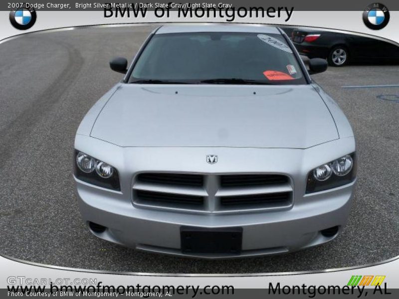 Bright Silver Metallic / Dark Slate Gray/Light Slate Gray 2007 Dodge Charger