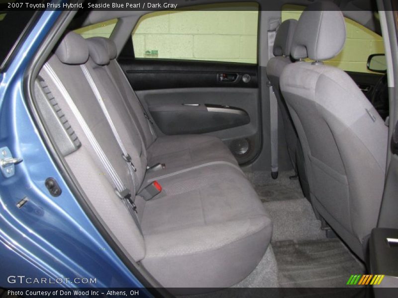 Seaside Blue Pearl / Dark Gray 2007 Toyota Prius Hybrid