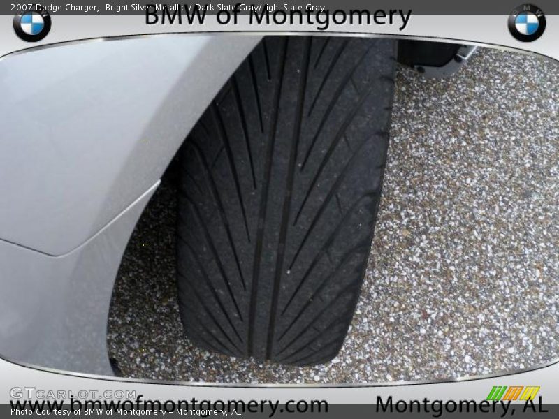 Bright Silver Metallic / Dark Slate Gray/Light Slate Gray 2007 Dodge Charger