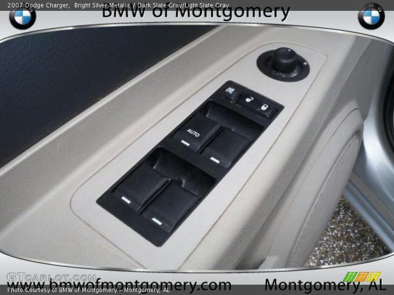 Bright Silver Metallic / Dark Slate Gray/Light Slate Gray 2007 Dodge Charger