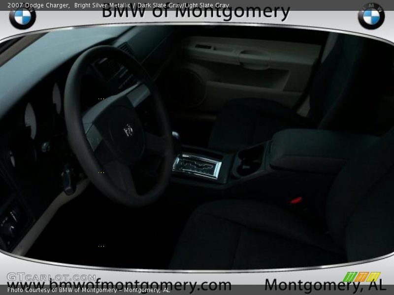 Bright Silver Metallic / Dark Slate Gray/Light Slate Gray 2007 Dodge Charger