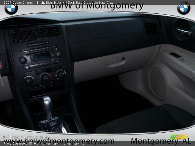 Bright Silver Metallic / Dark Slate Gray/Light Slate Gray 2007 Dodge Charger