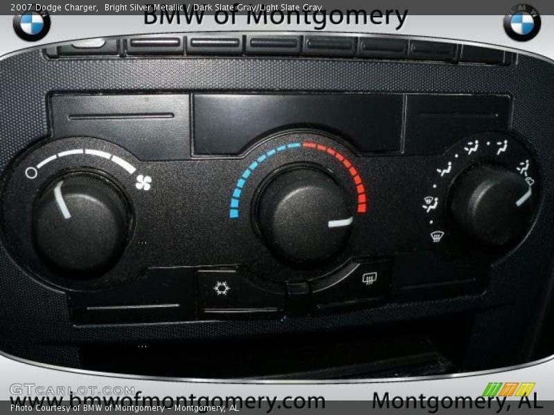 Bright Silver Metallic / Dark Slate Gray/Light Slate Gray 2007 Dodge Charger