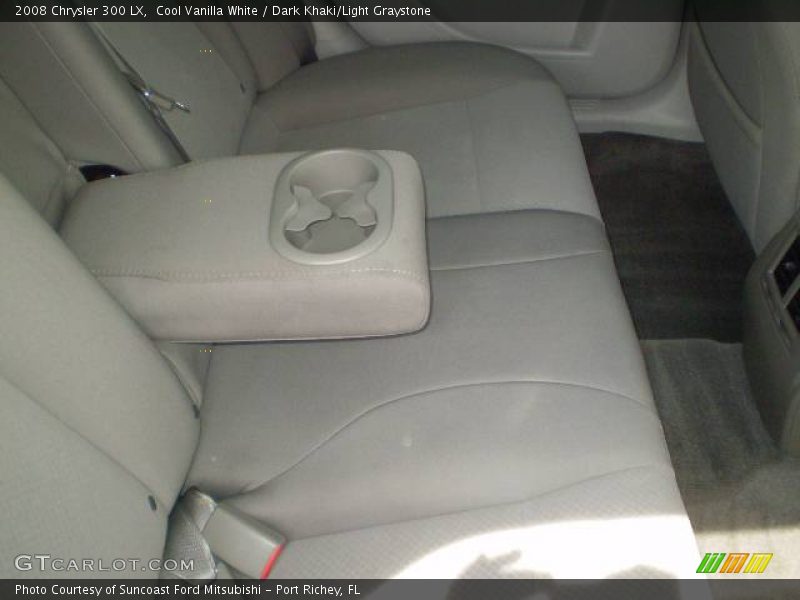Cool Vanilla White / Dark Khaki/Light Graystone 2008 Chrysler 300 LX
