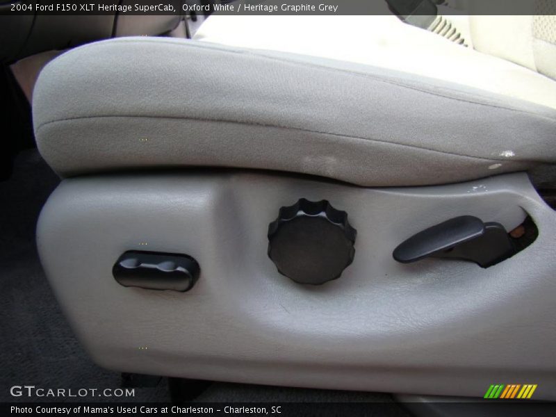 Oxford White / Heritage Graphite Grey 2004 Ford F150 XLT Heritage SuperCab