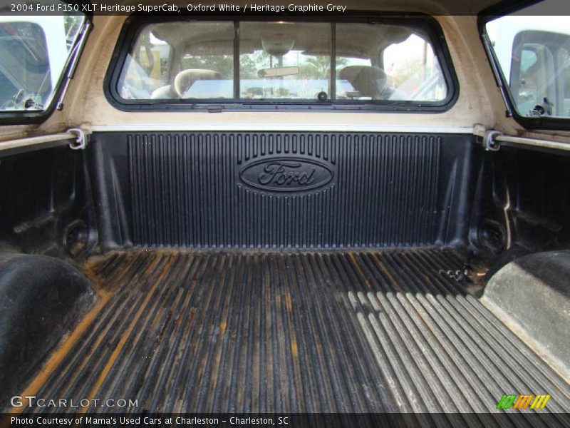Oxford White / Heritage Graphite Grey 2004 Ford F150 XLT Heritage SuperCab