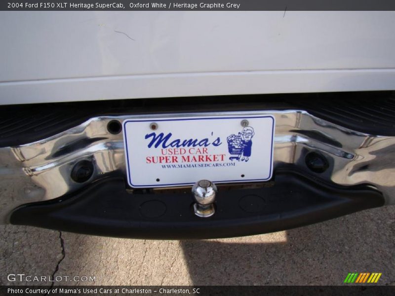 Oxford White / Heritage Graphite Grey 2004 Ford F150 XLT Heritage SuperCab