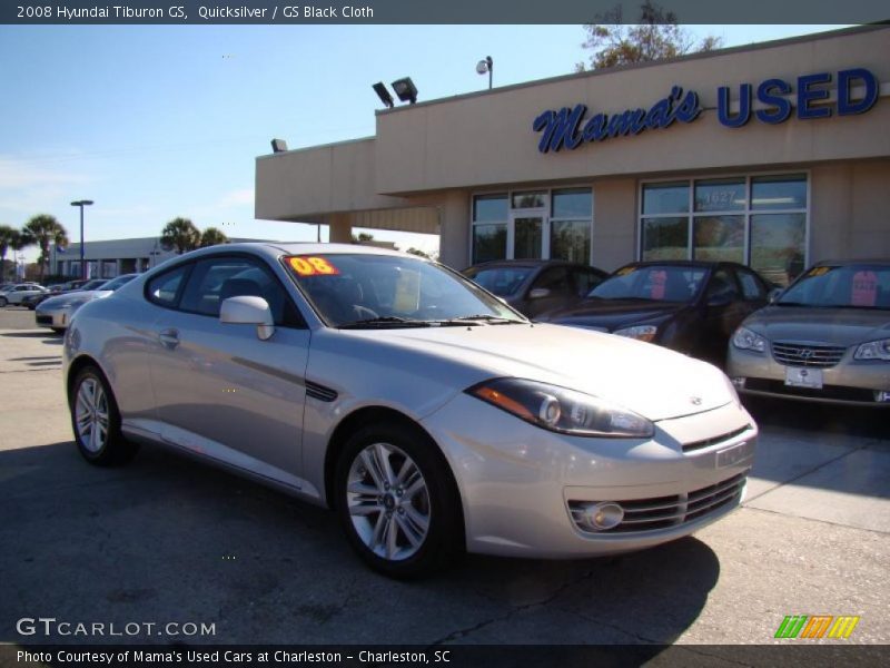 Quicksilver / GS Black Cloth 2008 Hyundai Tiburon GS