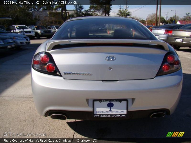 Quicksilver / GS Black Cloth 2008 Hyundai Tiburon GS