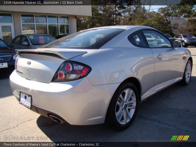 Quicksilver / GS Black Cloth 2008 Hyundai Tiburon GS