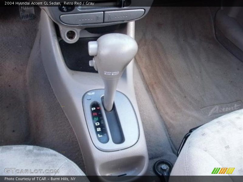  2004 Accent GL Sedan 4 Speed Automatic Shifter