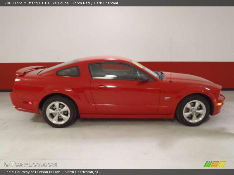 Torch Red / Dark Charcoal 2008 Ford Mustang GT Deluxe Coupe