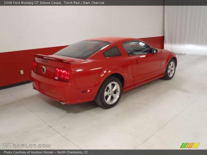 Torch Red / Dark Charcoal 2008 Ford Mustang GT Deluxe Coupe