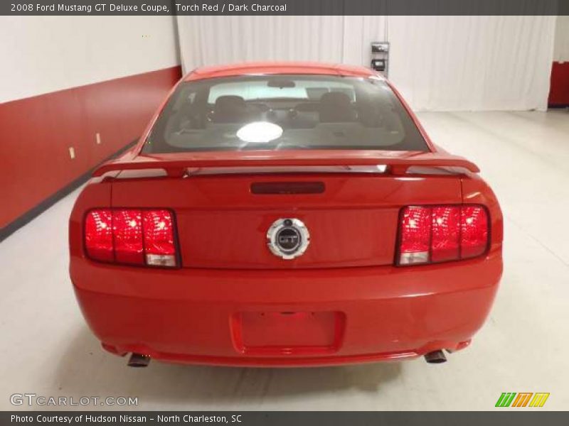 Torch Red / Dark Charcoal 2008 Ford Mustang GT Deluxe Coupe