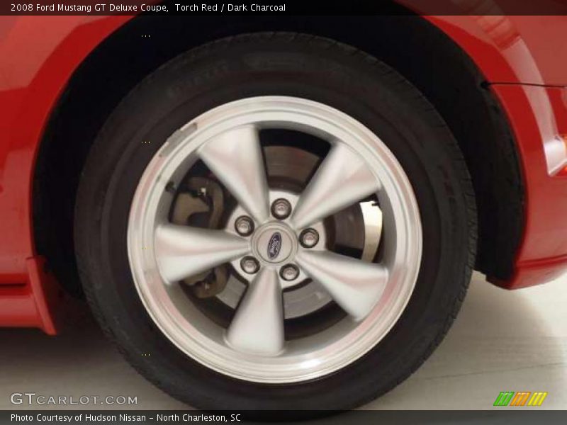 Torch Red / Dark Charcoal 2008 Ford Mustang GT Deluxe Coupe