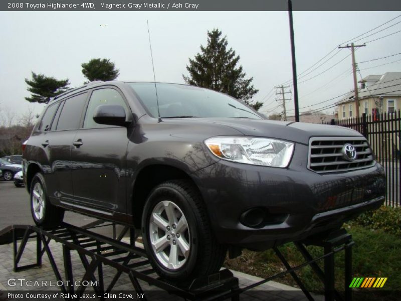 Magnetic Gray Metallic / Ash Gray 2008 Toyota Highlander 4WD