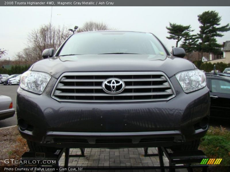 Magnetic Gray Metallic / Ash Gray 2008 Toyota Highlander 4WD