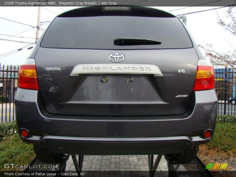 Magnetic Gray Metallic / Ash Gray 2008 Toyota Highlander 4WD