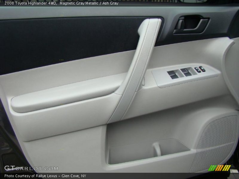 Magnetic Gray Metallic / Ash Gray 2008 Toyota Highlander 4WD