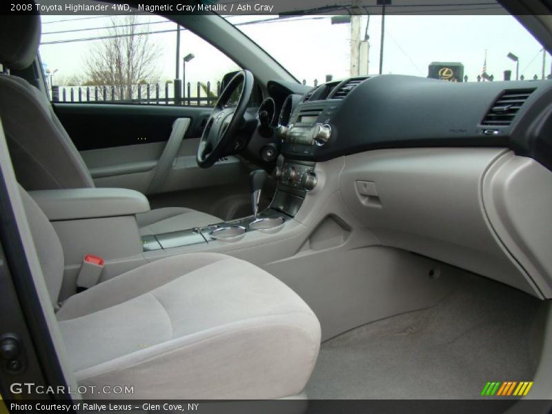 Magnetic Gray Metallic / Ash Gray 2008 Toyota Highlander 4WD