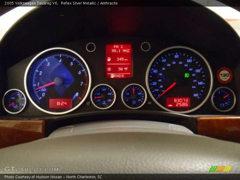 Reflex Silver Metallic / Anthracite 2005 Volkswagen Touareg V6