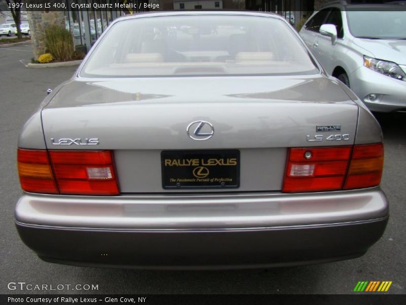 Crystal Quartz Metallic / Beige 1997 Lexus LS 400