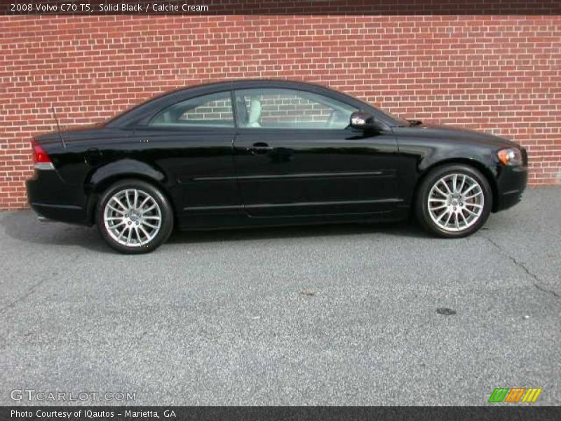 Solid Black / Calcite Cream 2008 Volvo C70 T5