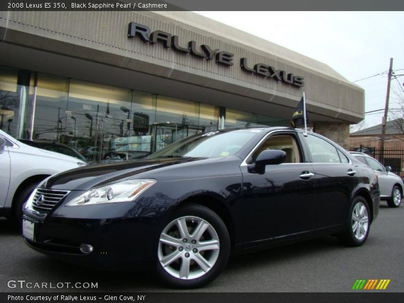 Black Sapphire Pearl / Cashmere 2008 Lexus ES 350