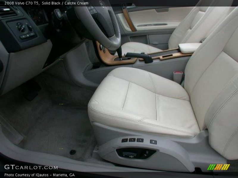 Solid Black / Calcite Cream 2008 Volvo C70 T5