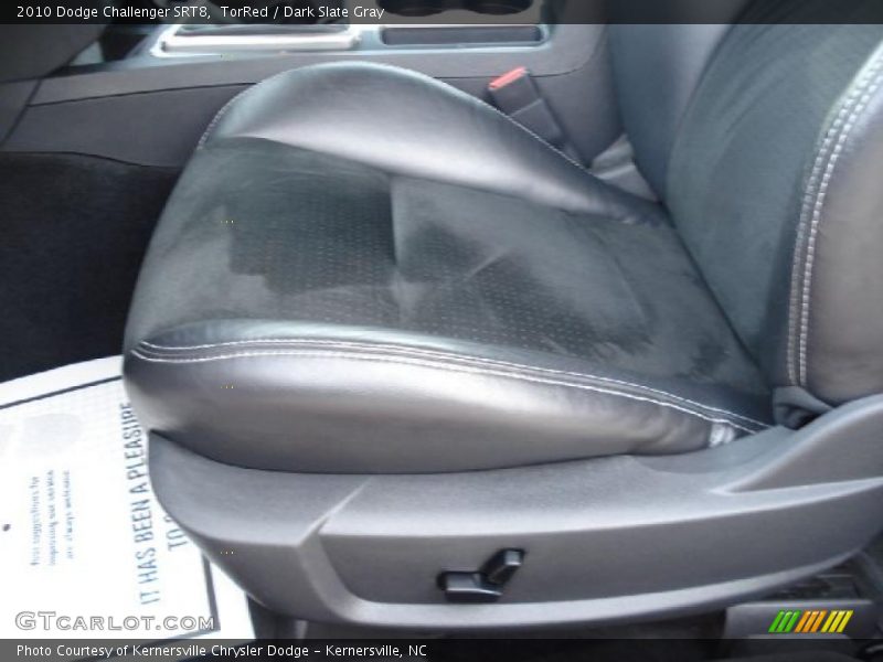 TorRed / Dark Slate Gray 2010 Dodge Challenger SRT8