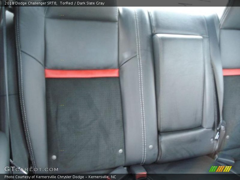 TorRed / Dark Slate Gray 2010 Dodge Challenger SRT8