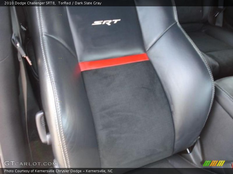 TorRed / Dark Slate Gray 2010 Dodge Challenger SRT8