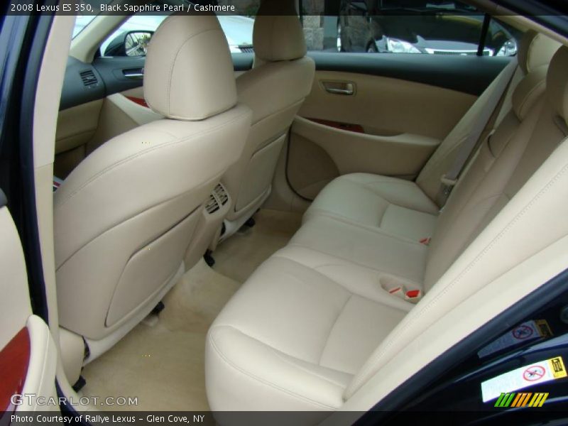 Black Sapphire Pearl / Cashmere 2008 Lexus ES 350