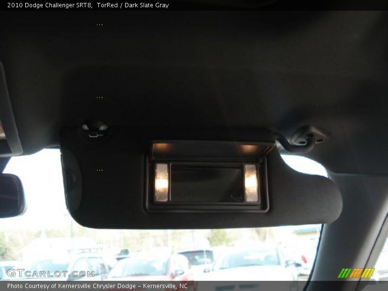 TorRed / Dark Slate Gray 2010 Dodge Challenger SRT8