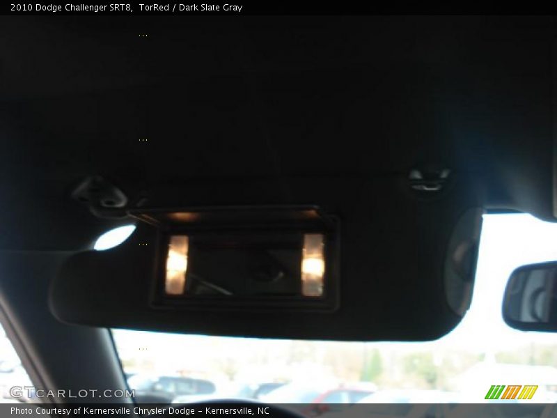TorRed / Dark Slate Gray 2010 Dodge Challenger SRT8