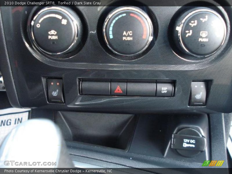 TorRed / Dark Slate Gray 2010 Dodge Challenger SRT8
