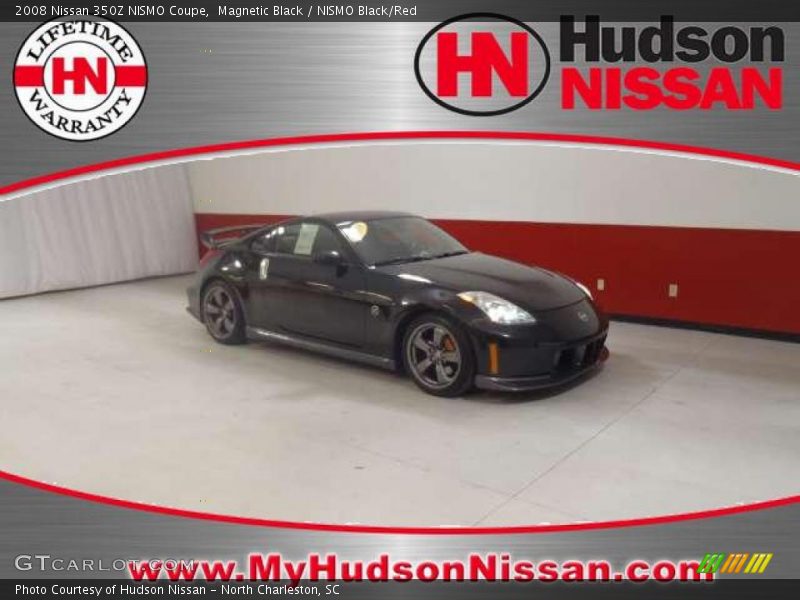 Magnetic Black / NISMO Black/Red 2008 Nissan 350Z NISMO Coupe