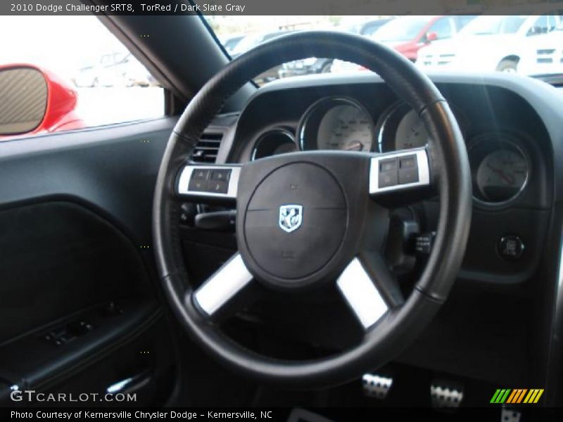 TorRed / Dark Slate Gray 2010 Dodge Challenger SRT8