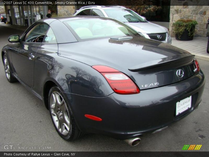 Smoky Granite Mica / Ecru 2007 Lexus SC 430 Convertible
