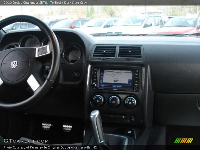 TorRed / Dark Slate Gray 2010 Dodge Challenger SRT8
