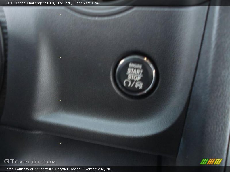 TorRed / Dark Slate Gray 2010 Dodge Challenger SRT8
