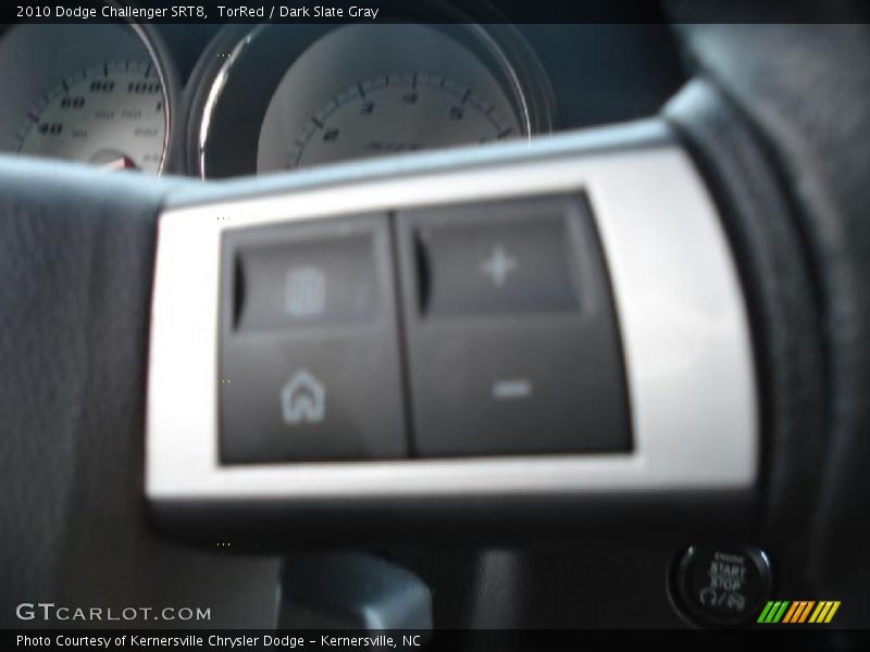 TorRed / Dark Slate Gray 2010 Dodge Challenger SRT8