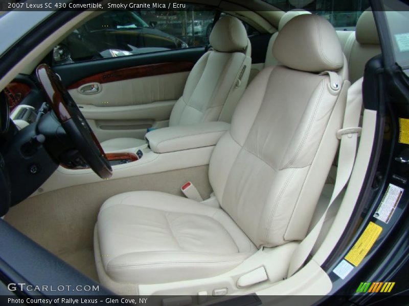  2007 SC 430 Convertible Ecru Interior