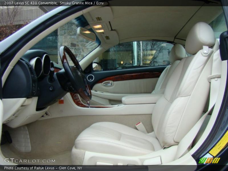  2007 SC 430 Convertible Ecru Interior