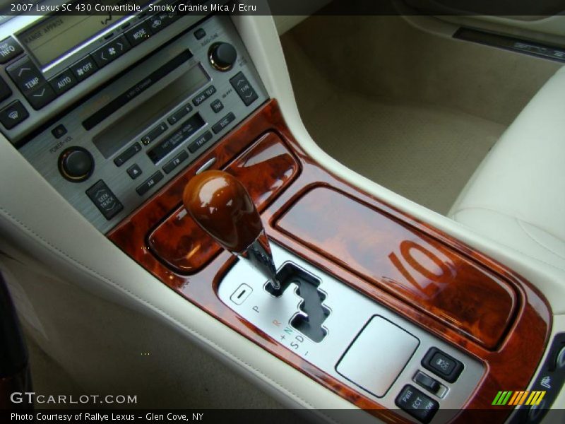  2007 SC 430 Convertible 6 Speed Automatic Shifter