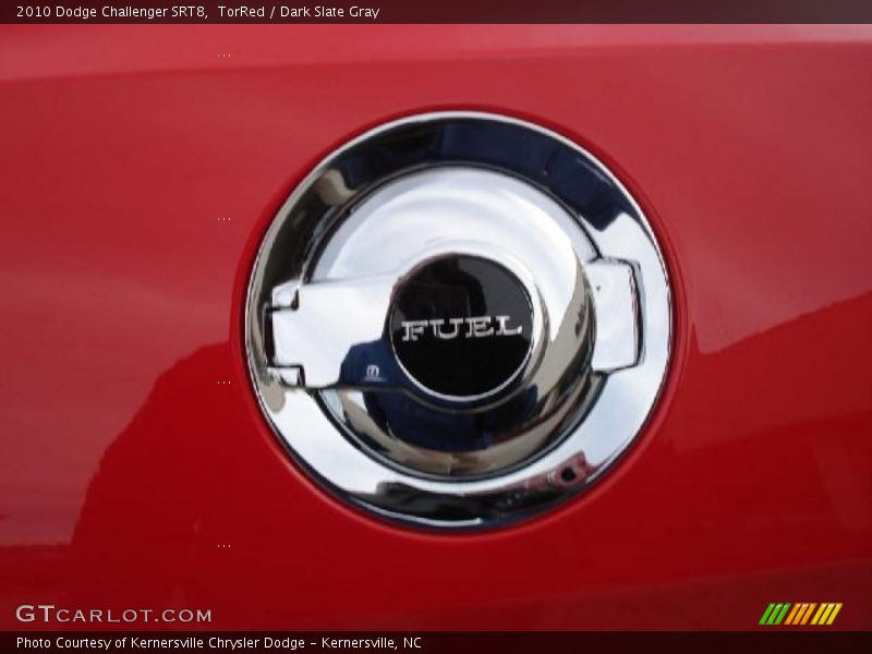 TorRed / Dark Slate Gray 2010 Dodge Challenger SRT8
