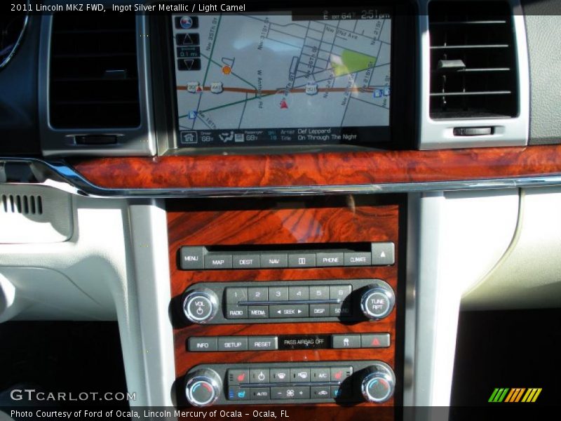 Ingot Silver Metallic / Light Camel 2011 Lincoln MKZ FWD